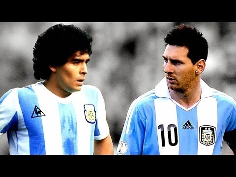 Messi vs  Maradona – Katso video