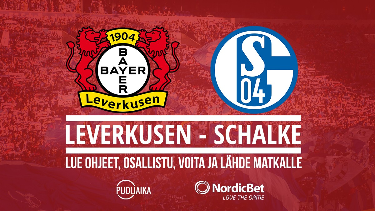 Kilpailu: Bayer Leverkusen - Schalke 04 - Puoliaika.com lukijamatka