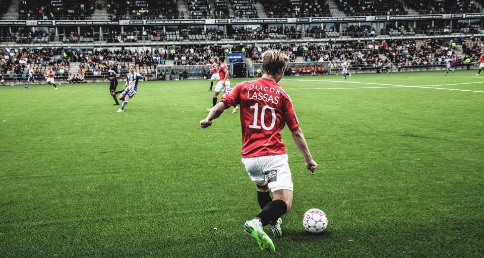 Fredrik Lassas jatkaa IFK:ssa yksivuotisella sopimuksella: Kuva: Jere Nevalainen