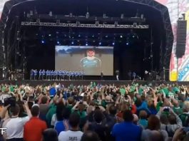 Video: Pohjois-Irlannin kulttihahmo otettiin upeasti vastaan kotimaassaan