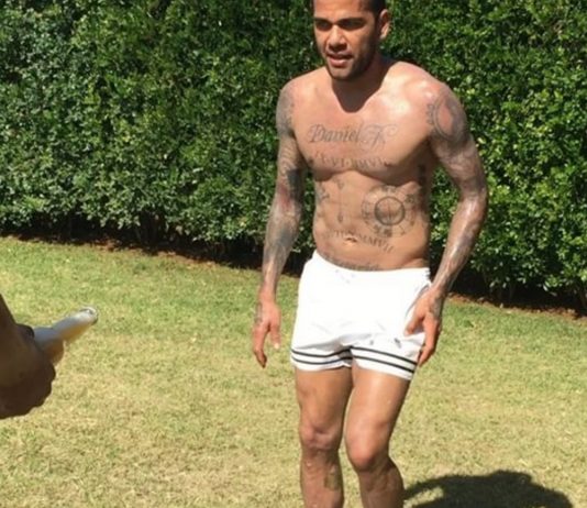 Dani Alves ja olut