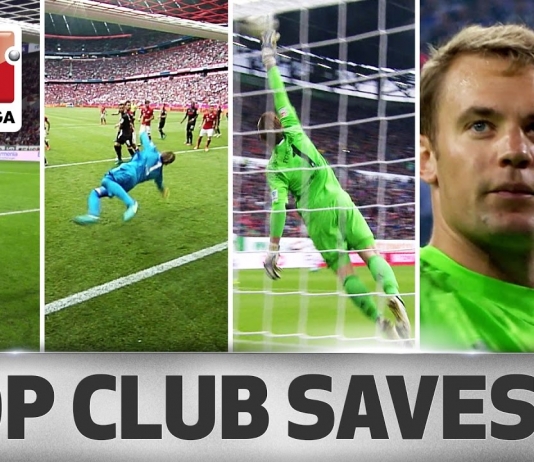 Video: Bundesliigamaalivahtien parhaat torjunnat tällä kaudella – Hradecky mukana ilmiömäisellä torjunnalla