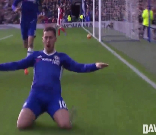 Video: Eden Hazard tänään 29 vuotta – tässä upea soolomaali Liverpoolin verkkoon 2018