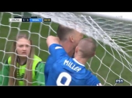 Video: Celticin pallotytön reaktio Rangersin viime hetkien tasoitusmaaliin on jäätävä