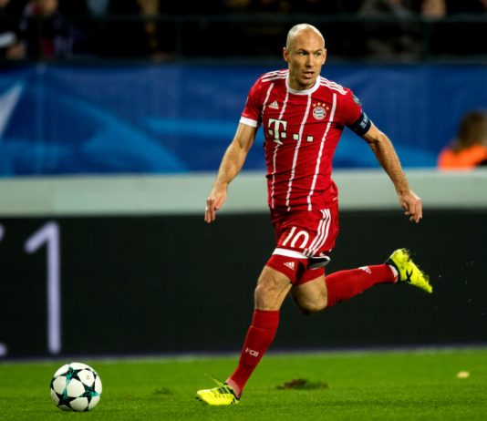 arjen robben puoliaika