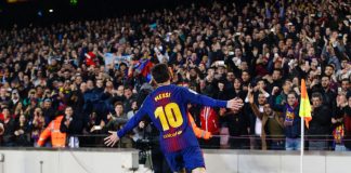 barcelona Copa del Rey Messi Puoliaika Espanjan Cup