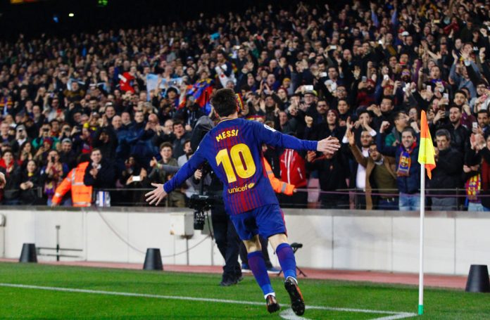 barcelona Copa del Rey Messi Puoliaika Espanjan Cup