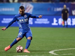 Shanghai Shenhua carlos tevez puoliaika