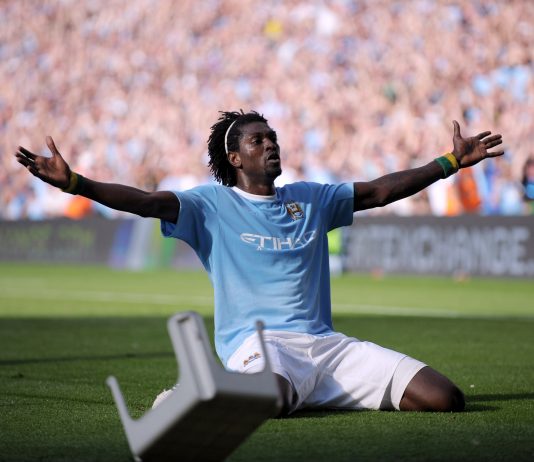 Manchester City Arsenal emmanuel adebayor puoliaika