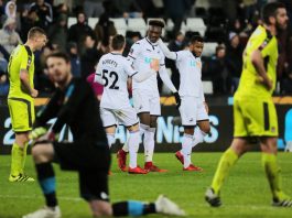 Swansea City v Notts County puoliaika