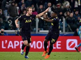 Tottenham nousi 2-2-tasapeliin Juventuksen vieraana Juventus v Tottenham nousi tasapeliin puoliaika