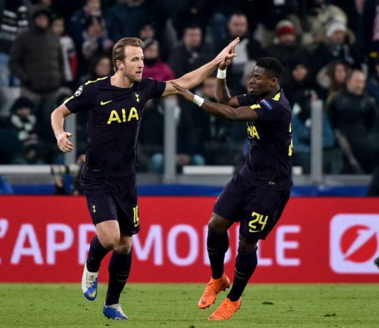 Tottenham nousi 2-2-tasapeliin Juventuksen vieraana Juventus v Tottenham nousi tasapeliin puoliaika