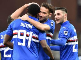 UC Sampdoria Udinese duvan zapata puoliaika