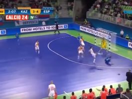 futsalin em-finaali puoliaika