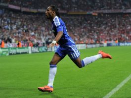 chelsea didier drogba puoliaika