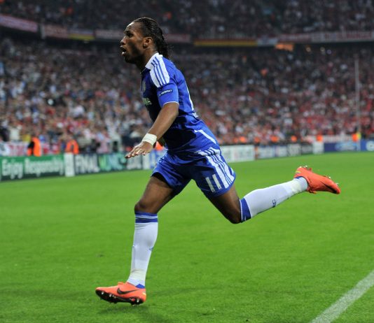 chelsea didier drogba puoliaika
