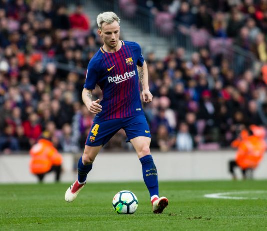 Barcelona ivan rakitic puoliaika