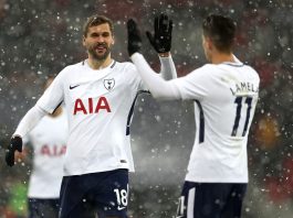 Tottenham Hotspur v Rochdale fernando llorente puoliaika