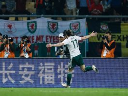 Video: Walesille 0-6-voitto Kiinasta – Gareth Bale nousi Walesin kaikkien aikojen maalitykiksi China v Wales gareth bale puoliaika