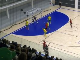 futsal-liigan puolivälierät puoliaika