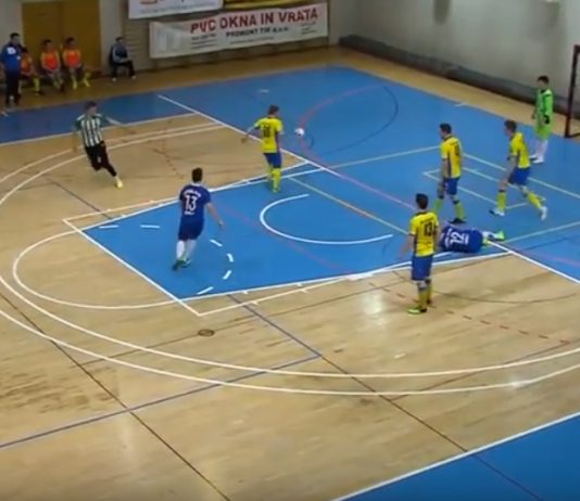 slovenian futsaldivarissa puoliaika