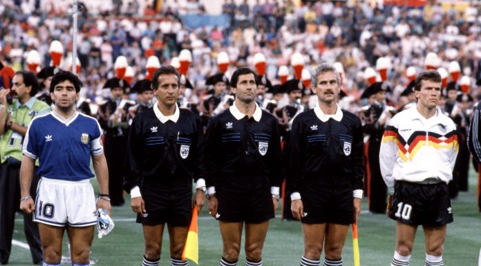 Italian MM-kisat 1990 – Länsi-Saksan viimeinen näytös italian mm-kisat 1990 puoliaika