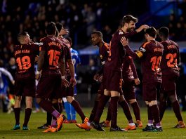 Deportivo La Coruna v Barcelona - La Ligan