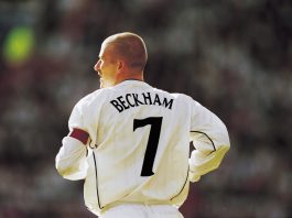 Beckham 2001 Puoliaika