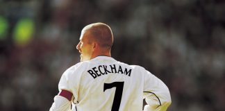 Beckham 2001 Puoliaika