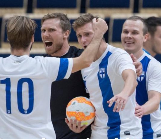 futsalmaajoukkue puoliaika