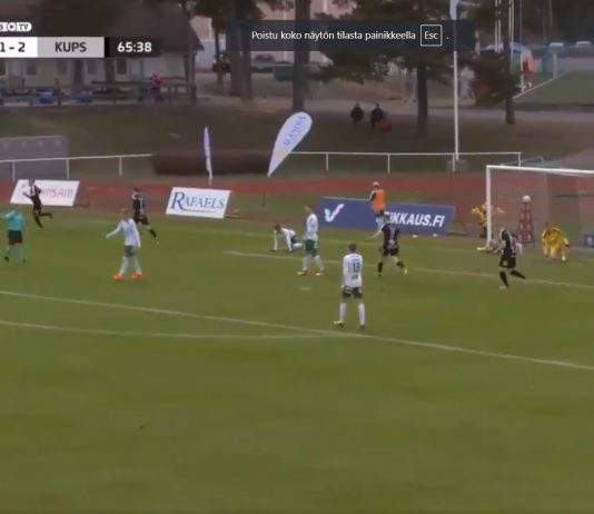 Video: KuPS-kapteeni Petteri Pennanen pamautti neljä maalia IFK Mariehamnin verkkoon petteri pennanen puoliaika
