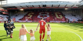 Liverpool v Crystal Palace steven gerrard puoliaika