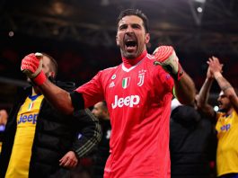 gianluigi gigi buffon jäähyväismatsinsa lauantaina puoliaika