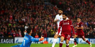 Liverpool v A.S. Roma yrittää kuroa etumatkaa puoliaika