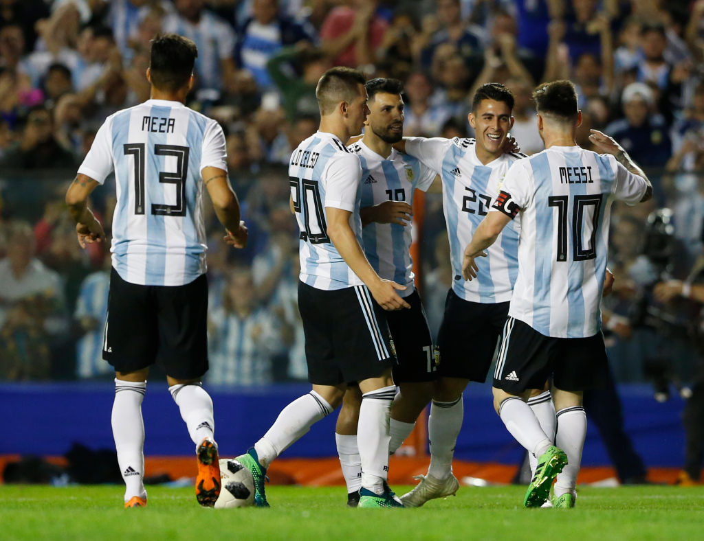 Argentina v Haiti messille hattutemppu puoliaika