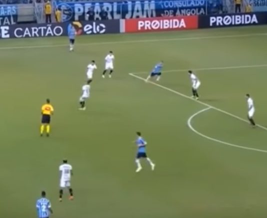 brasilian liigassa 30 metristä puoliaika