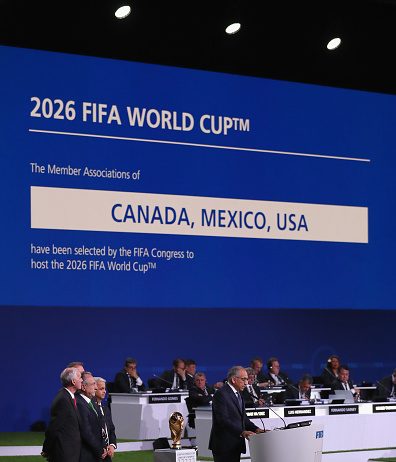Vuoden 2026 MM-kisat Yhdysvaltojen, Kanadan ja Meksikon yhteishankkeelle