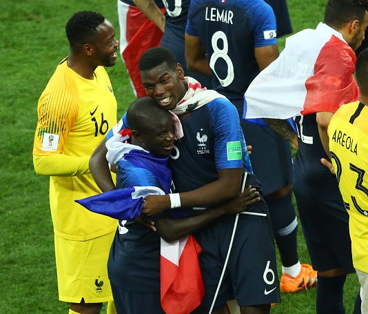 Video: N’Golo Kante -rallatuksesta tuli hitti Ranskan mestaruusjuhlissa