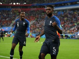 Video: Ranska MM-finaaliin – Umtiti puski voittomaalin ja esitti hauskan tuuletuksen ranska mm-finaaliin puoliaika
