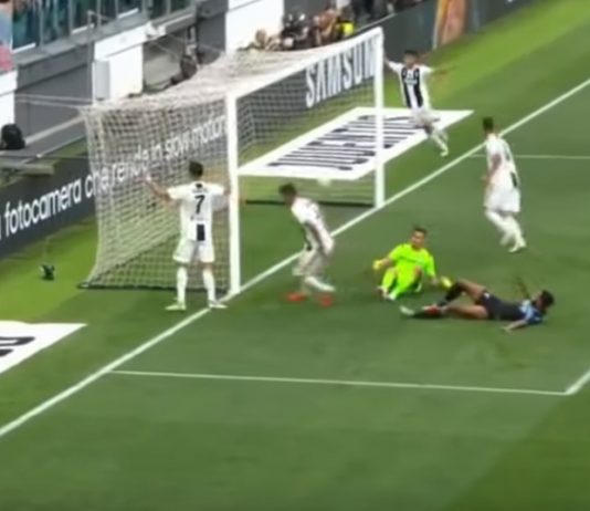 Video: Mandzukic teki maalin, Ronaldo levitteli turhautuneena käsiään