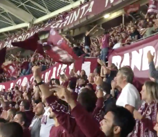 VIDEO: Sade keskeytti ottelun Italiassa – Torinon fanit jatkoivat lauluaan