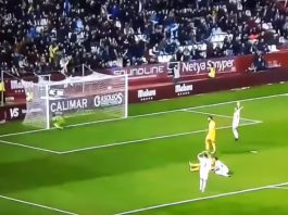 Video: Espanjassa nähtiin komea voimasaksipotku