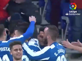 Video: Keskikentältä ylärimaan ja pusku tyhjään maaliin La Ligassa