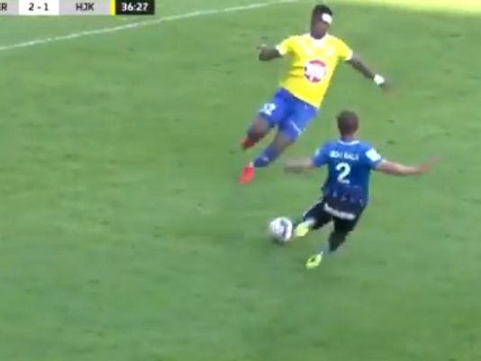 Video: HJK-puolustaja Obilorille neljän ottelun lisäpelikielto