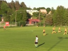 Video: Maskun Palloseuran pelaaja laukoi näyttävän maalin Kolmosessa