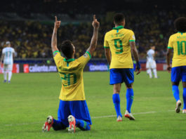 Video: Brasilia kaatoi Argentiinan ja etenee Copa American finaaliin