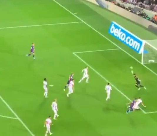 Video: Luis Suarez teki hävyttömän kauniin kantapäämaalin La Ligassa