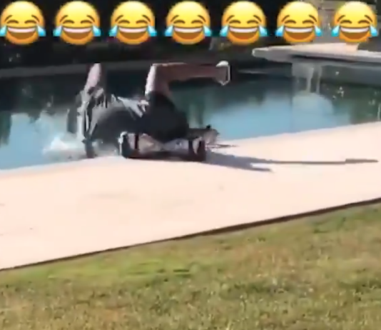 Video: Diego Costa hurautti karting-autolla suoran uima-altaaseen