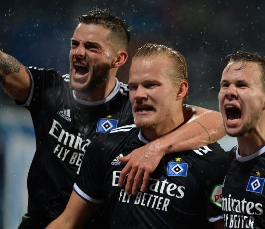 Joel Pohjanpalo teki voittomaalin Hamburger SV:lle!