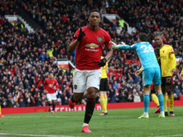 Video: Anthony Martialilta todella kaunis osuma Manchester Unitedin kotivoitossa